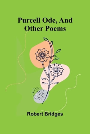 Purcell Ode, and Other Poems
